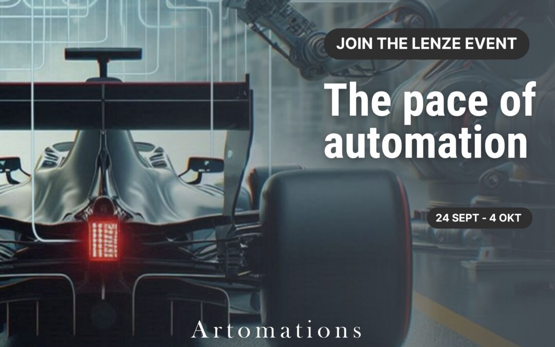 Artomation is Eventpartner tijdens het Lenze event – The Pace of Automation –